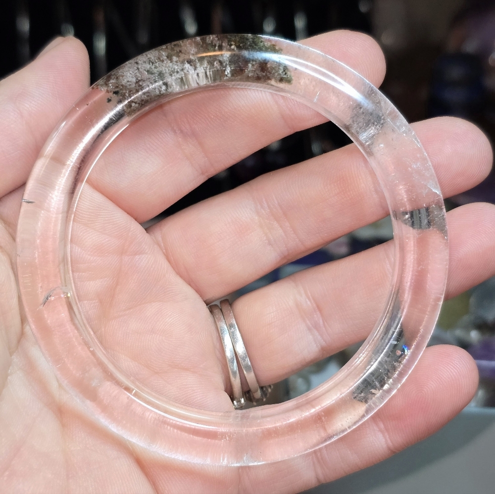 Garden Quartz Bangle Bracelet